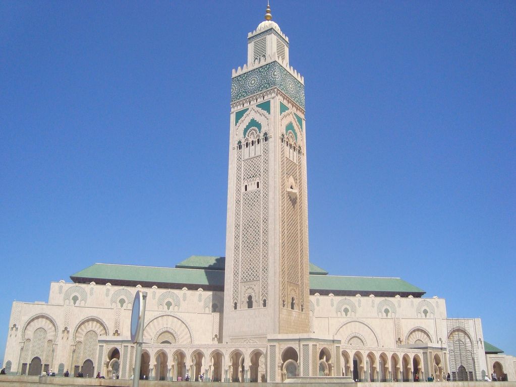 28 38 Casablanca Hassan II moskee 1